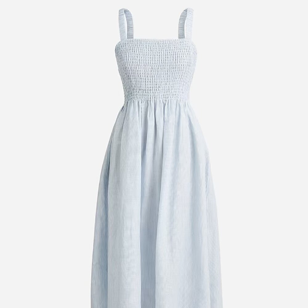 J.Crew Smocked Beach Dress